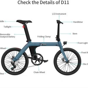 Características Bicicleta FIIDO D11