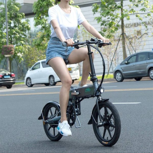 Bicicleta electrica plegable Fiido D2S Ciudad mujer