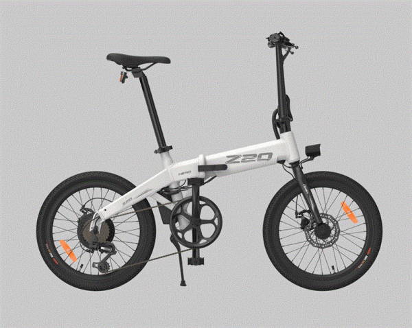 Bicicleta Electrica Plegable con batería extraible de largo alcance