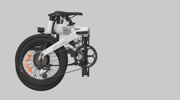 Bicicleta Electrica Plegable con batería extraible de largo alcance