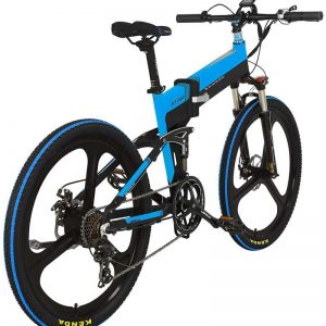 Bicicleta electrica plegable LANKELEISI XT750 400W
