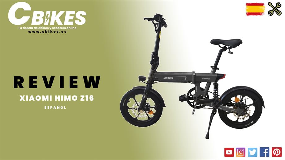 Himo z16 bicicleta eléctrica bicicleta de montaña 16 pulgadas e-bike ciclomotor citybike 250w 25km/h 